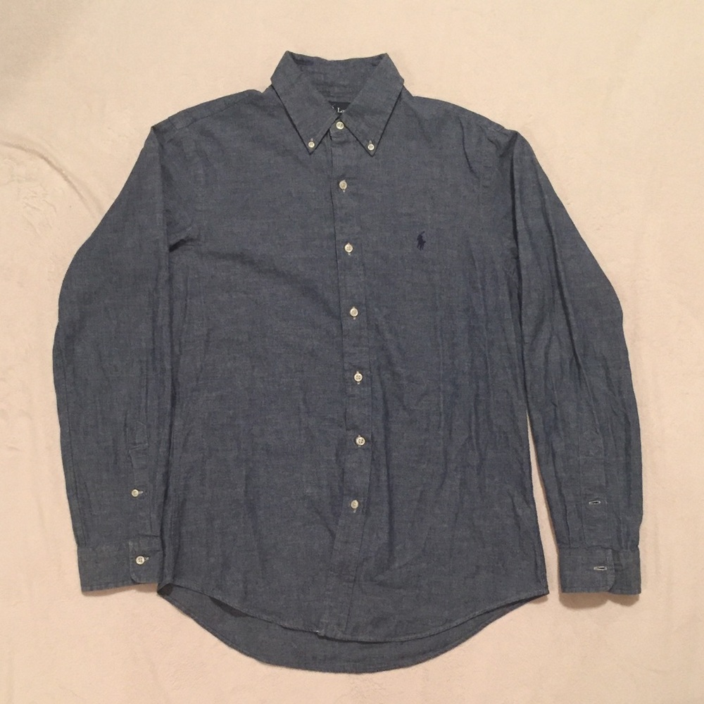 Ralph Lauren Polo Denim Custom Fit Button Down